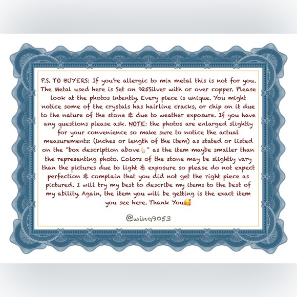 Large Elemia Turritella Agate Pendant 2” - Picture 12 of 12